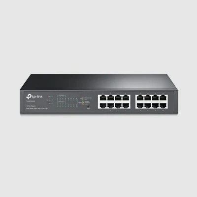 TL-SG1016PE 16-Port Gigabit Easy Smart PoE Switch with 8-Port PoE+