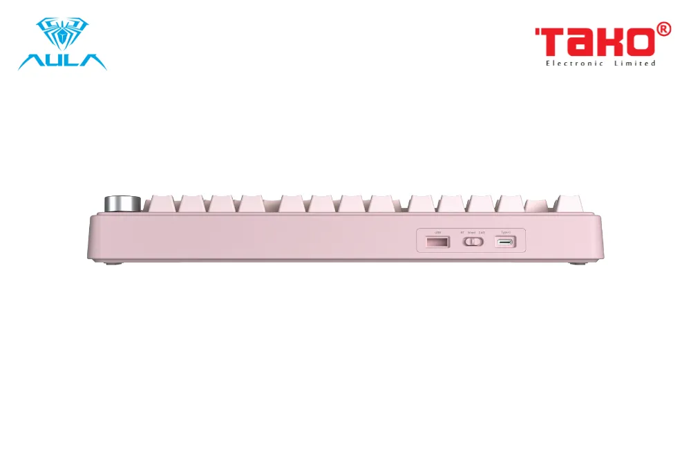 AULA F75 (2049) BÀN PHÍM CƠ GAMING 3 MODE (Phiên bản màu Hồng gradient/ Dream Sakura switch) 2