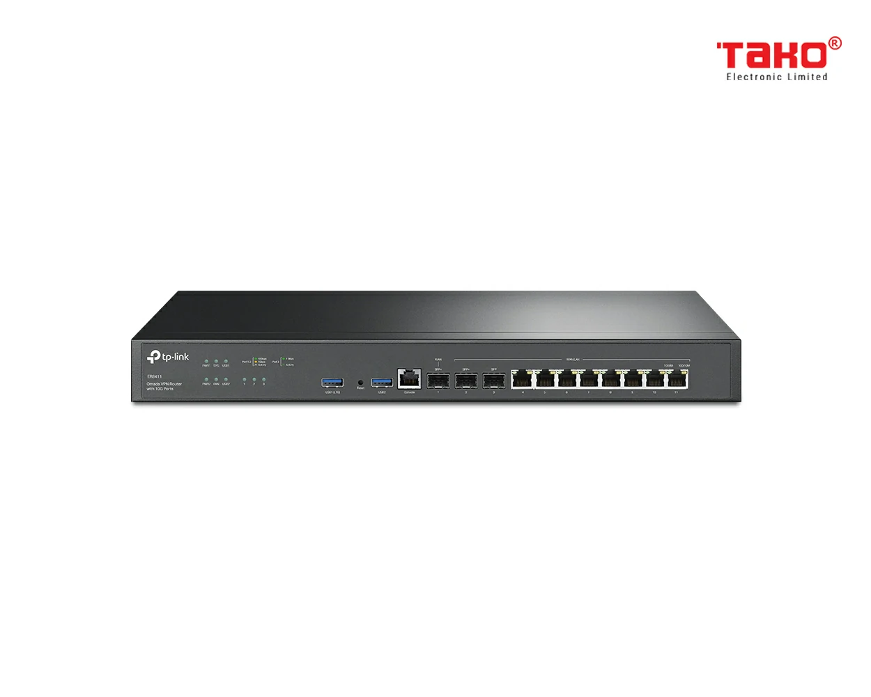 ER8411 Bộ định tuyến VPN Omada với cổng 10G 1