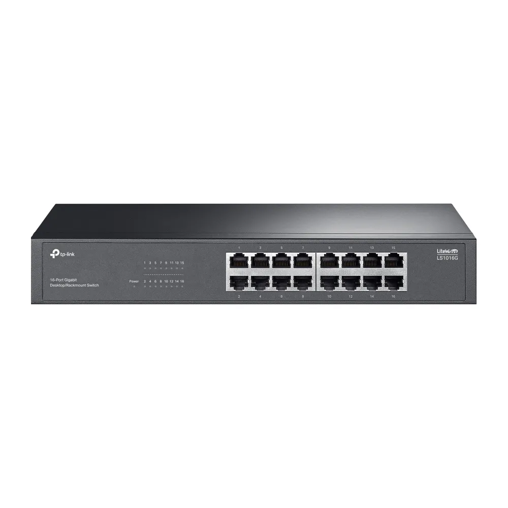 Switch 16 Cổng Gigabit Để Bàn / Gắn Rack