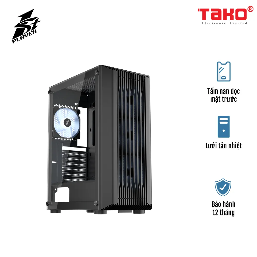 VỎ CASE 1STPLAYER H6 ĐEN