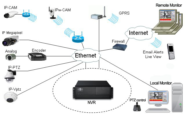 Cáp camera, cáp mạng