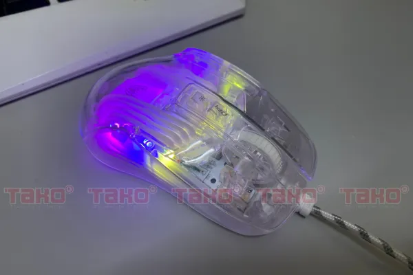 Chuột gaming có dây trong suốt AULA S80